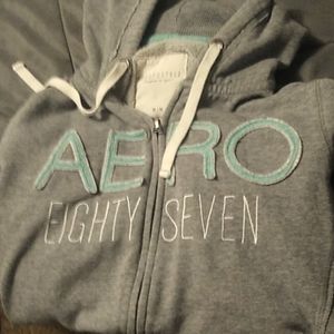 Women's Aero zipper front hoodie M